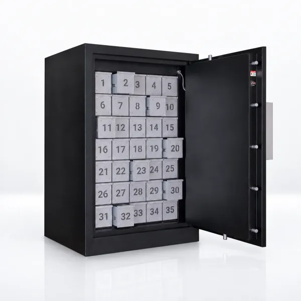 Cajas fuertes con módulos Pawn 35