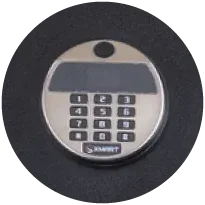Disponible con cerradura digital, mecánica o biométrica.