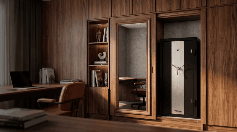 How to hide a safe without anyone finding it